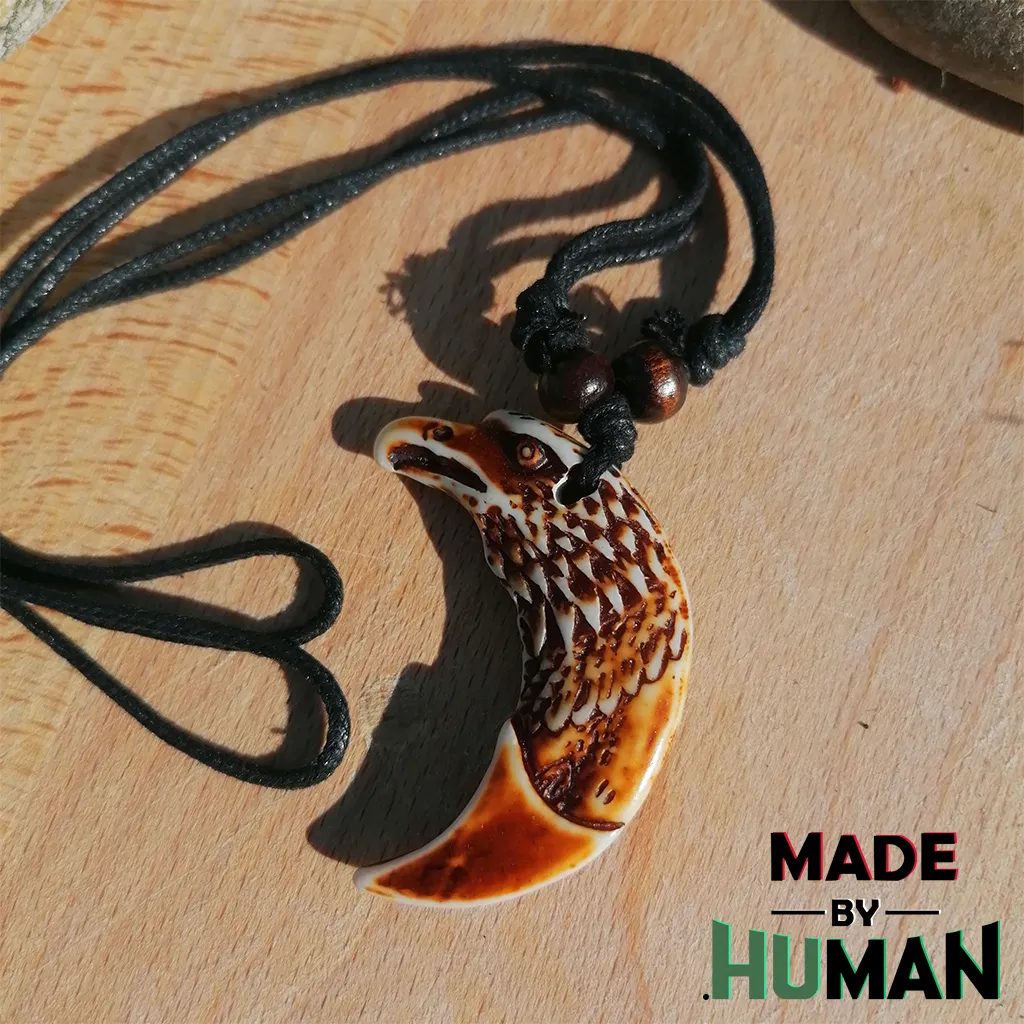 Harci Fog Nyaklánc Sas Fejjel_2