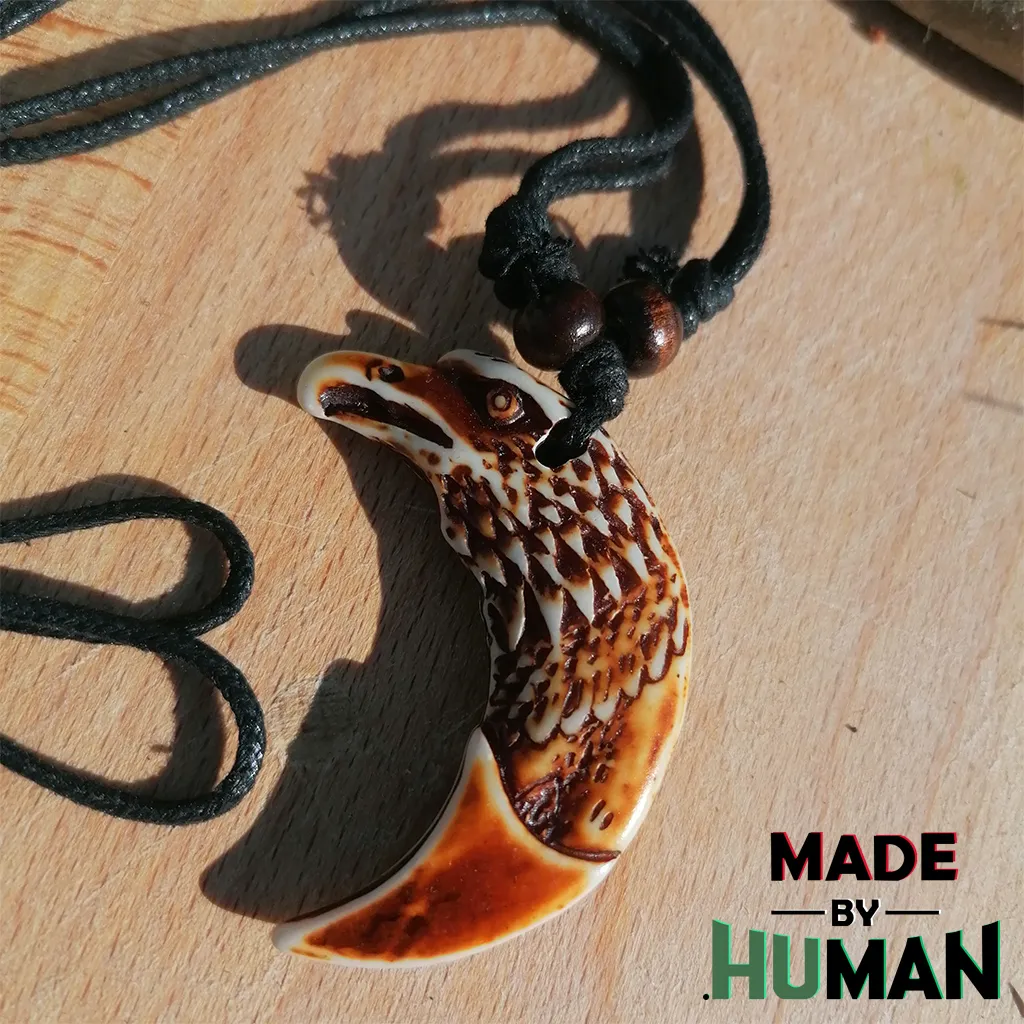 Harci Fog Nyaklánc Sas Fejjel_3