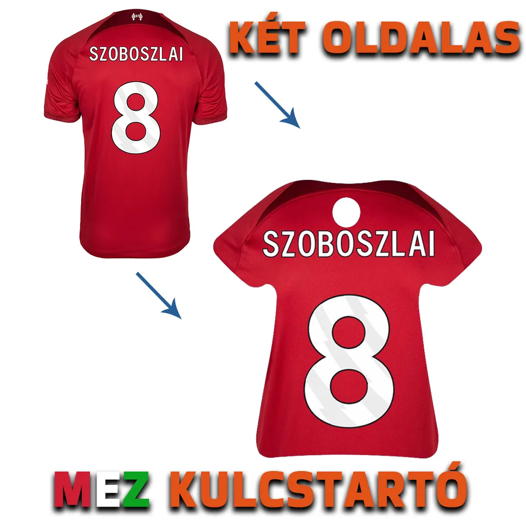 Egyedi Mez kulcstartó - saját fényképpel